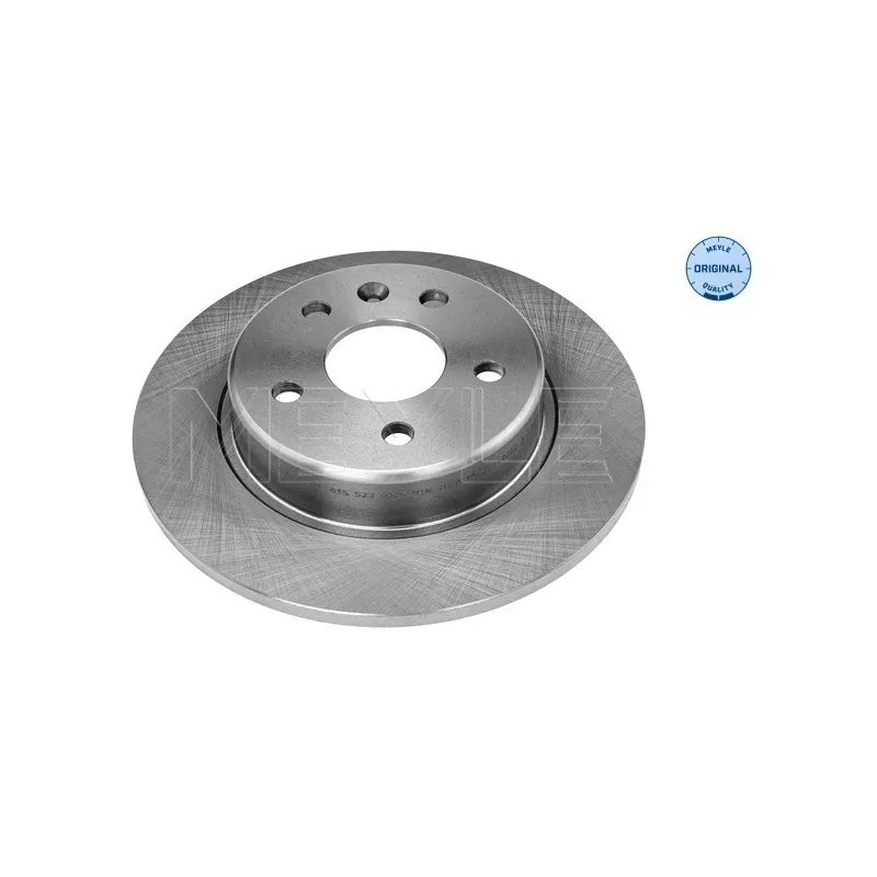 Jeu de 2 disques de frein arrière MEYLE 615 523 0026