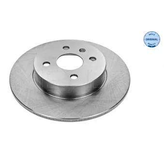 Jeu de 2 disques de frein arrière MEYLE 615 523 6043