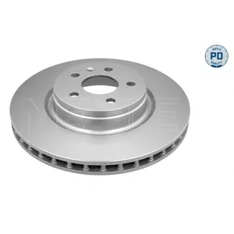 Jeu de 2 disques de frein avant MEYLE 70-83 521 0001/PD