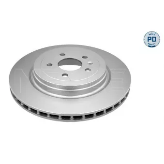 Jeu de 2 disques de frein arrière MEYLE 70-83 523 0001/PD