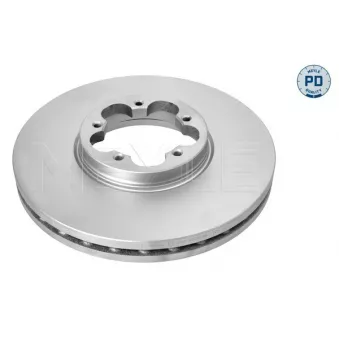 Jeu de 2 disques de frein avant MEYLE 715 521 0038/PD