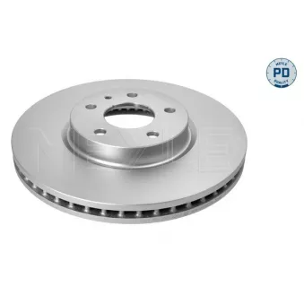 Jeu de 2 disques de frein avant MEYLE 715 521 0044/PD