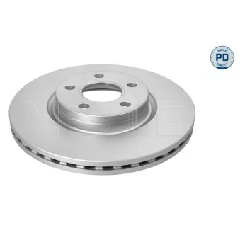 Jeu de 2 disques de frein avant MEYLE 715 521 0056/PD