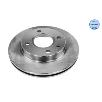 Jeu de 2 disques de frein avant MEYLE 715 521 7017