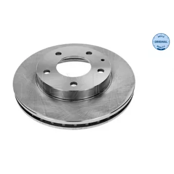 Jeu de 2 disques de frein avant MEYLE 715 521 7028