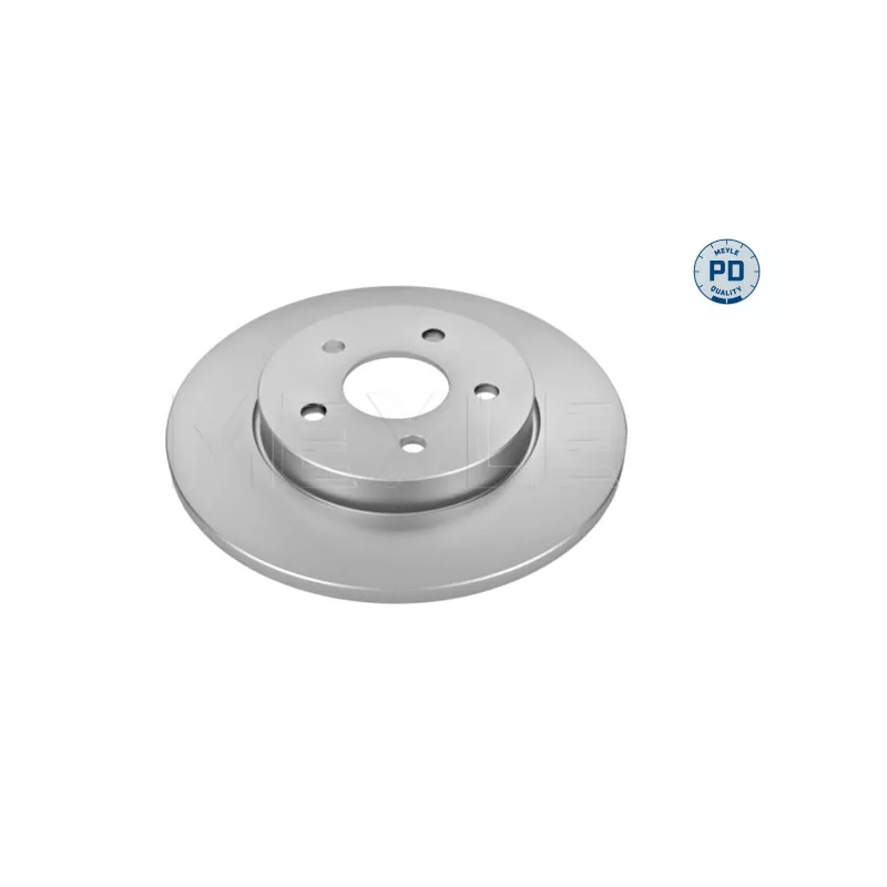 Jeu de 2 disques de frein arrière MEYLE 715 523 0019/PD