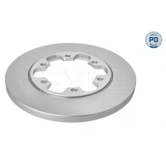 Jeu de 2 disques de frein arrière MEYLE 715 523 0030/PD