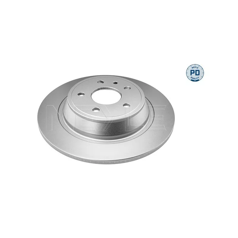 Jeu de 2 disques de frein arrière MEYLE 715 523 0032/PD