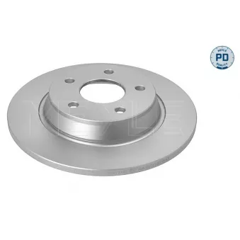 Jeu de 2 disques de frein arrière MEYLE 715 523 0035/PD