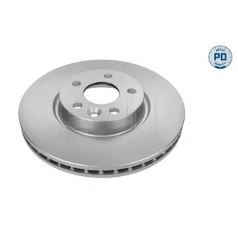 Jeu de 2 disques de frein avant MEYLE 783 521 0026/PD