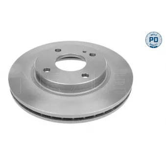 Jeu de 2 disques de frein avant MEYLE 783 521 0027/PD