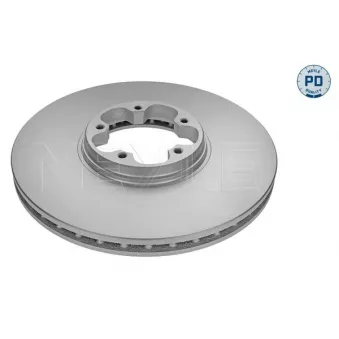 Jeu de 2 disques de frein avant MEYLE 783 521 7021/PD