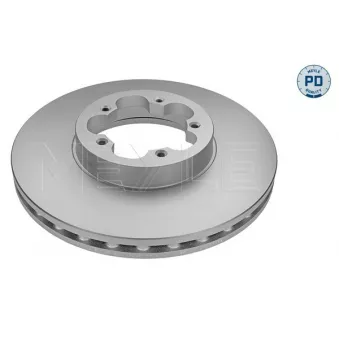 Jeu de 2 disques de frein avant MEYLE 783 521 7042/PD