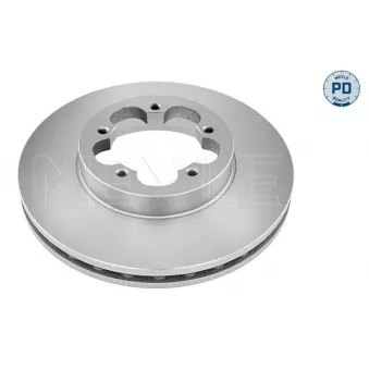 Jeu de 2 disques de frein avant MEYLE 783 521 7043/PD