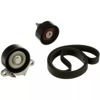 Jeu de courroies trapézoïdales à nervures GATES