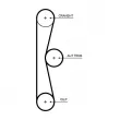 Kit de courroie crantée GATES K03T359HOB-1 - Visuel 3