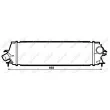 Intercooler, échangeur NRF 30271 - Visuel 3