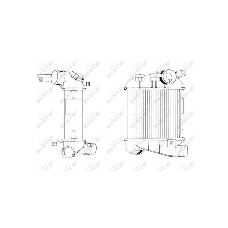 Intercooler, échangeur NRF 30770