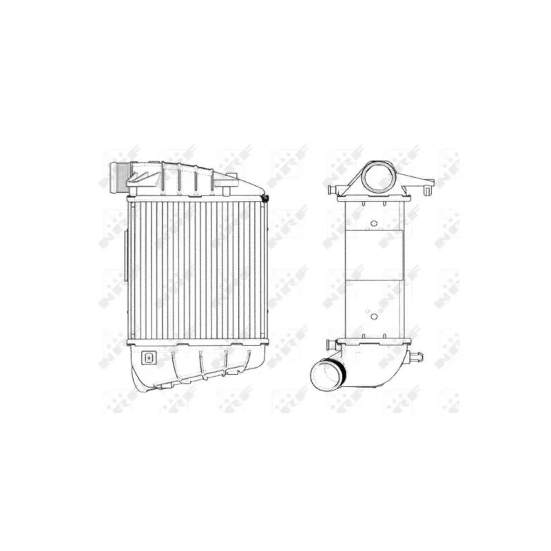 Intercooler, échangeur NRF 30771
