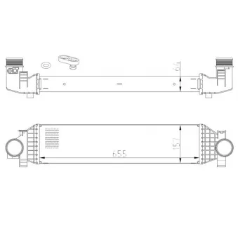 Intercooler, échangeur NRF