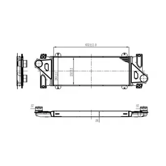 Intercooler, échangeur NRF