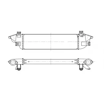 Intercooler, échangeur NRF 309113