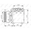 Compresseur, climatisation NRF 32049 - Visuel 1