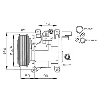 Compresseur, climatisation NRF 32145