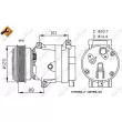 Compresseur, climatisation NRF 32231 - Visuel 2