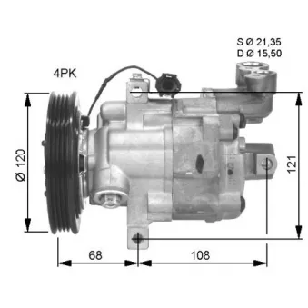 Compresseur, climatisation NRF 32461G