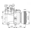 Compresseur, climatisation NRF 32471G - Visuel 3