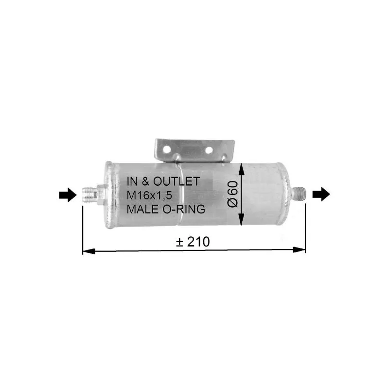 Filtre déshydratant, climatisation NRF 33333