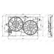 Ventilateur, refroidissement du moteur NRF 47003 - Visuel 2