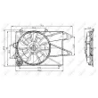 Ventilateur, refroidissement du moteur NRF 47004 - Visuel 2