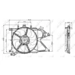 Ventilateur, refroidissement du moteur NRF 47012 - Visuel 2