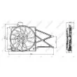 Ventilateur, refroidissement du moteur NRF 47015 - Visuel 2