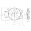 Ventilateur, refroidissement du moteur NRF 47021 - Visuel 2