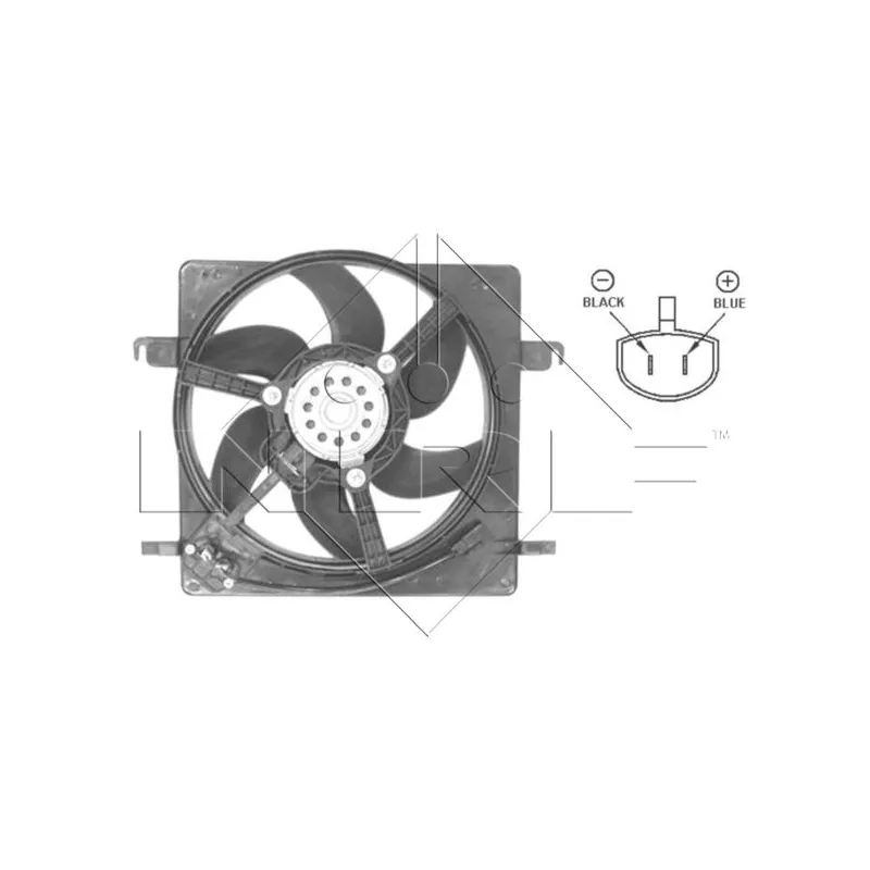 Ventilateur, refroidissement du moteur NRF 47037