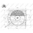 Ventilateur, refroidissement du moteur NRF 47214 - Visuel 2