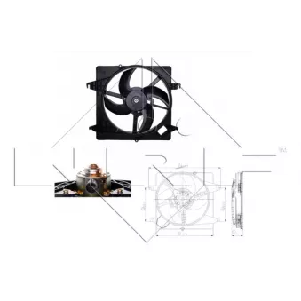 Ventilateur, refroidissement du moteur NRF