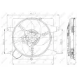 Ventilateur, refroidissement du moteur NRF 47259 - Visuel 2