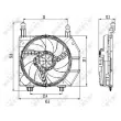 Ventilateur, refroidissement du moteur NRF 47261 - Visuel 2