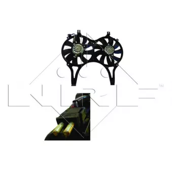Ventilateur, refroidissement du moteur NRF 47294