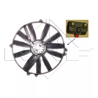Ventilateur, refroidissement du moteur NRF 47300