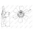 Ventilateur, refroidissement du moteur NRF 47390 - Visuel 2