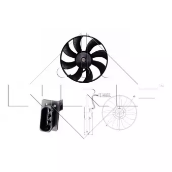 Ventilateur, refroidissement du moteur NRF 47410