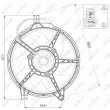 Ventilateur, refroidissement du moteur NRF 47445 - Visuel 3