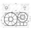 Ventilateur, refroidissement du moteur NRF 47450 - Visuel 3