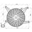 Ventilateur, refroidissement du moteur NRF 47468 - Visuel 3