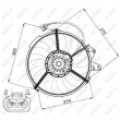 Ventilateur, refroidissement du moteur NRF 47474 - Visuel 3